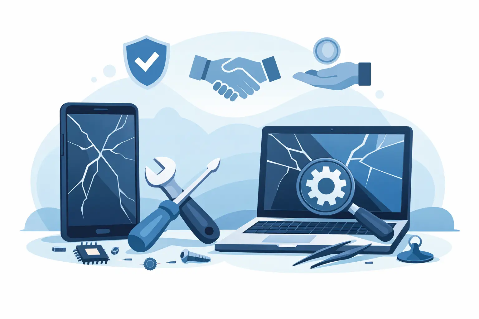 No Fix No Fee Repair for Phones and Laptops